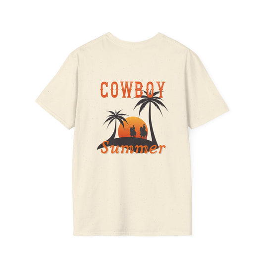 Cowboy Summer Softstyle T-Shirt MADE FOR HIM