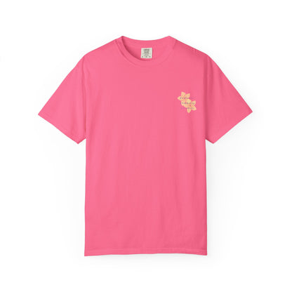 "Saltwater, Seashells, Sunshine" Garment-Dyed T-Shirt l Coastal Vibes, Relaxed Fit, Beachwear