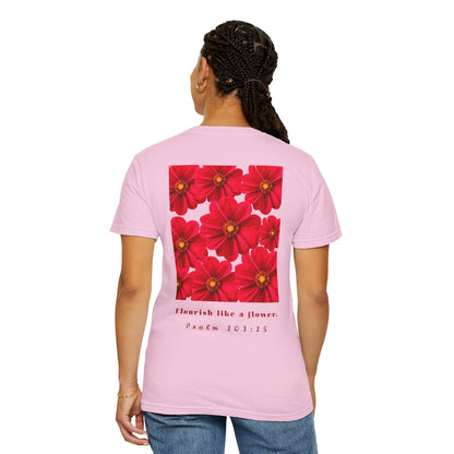 Floral Quote T-shirt l Gift for Her, Casual Wear, Daily Style