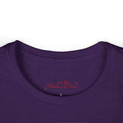 Women's Floral Softstyle Tee - Perfect for Summer Days