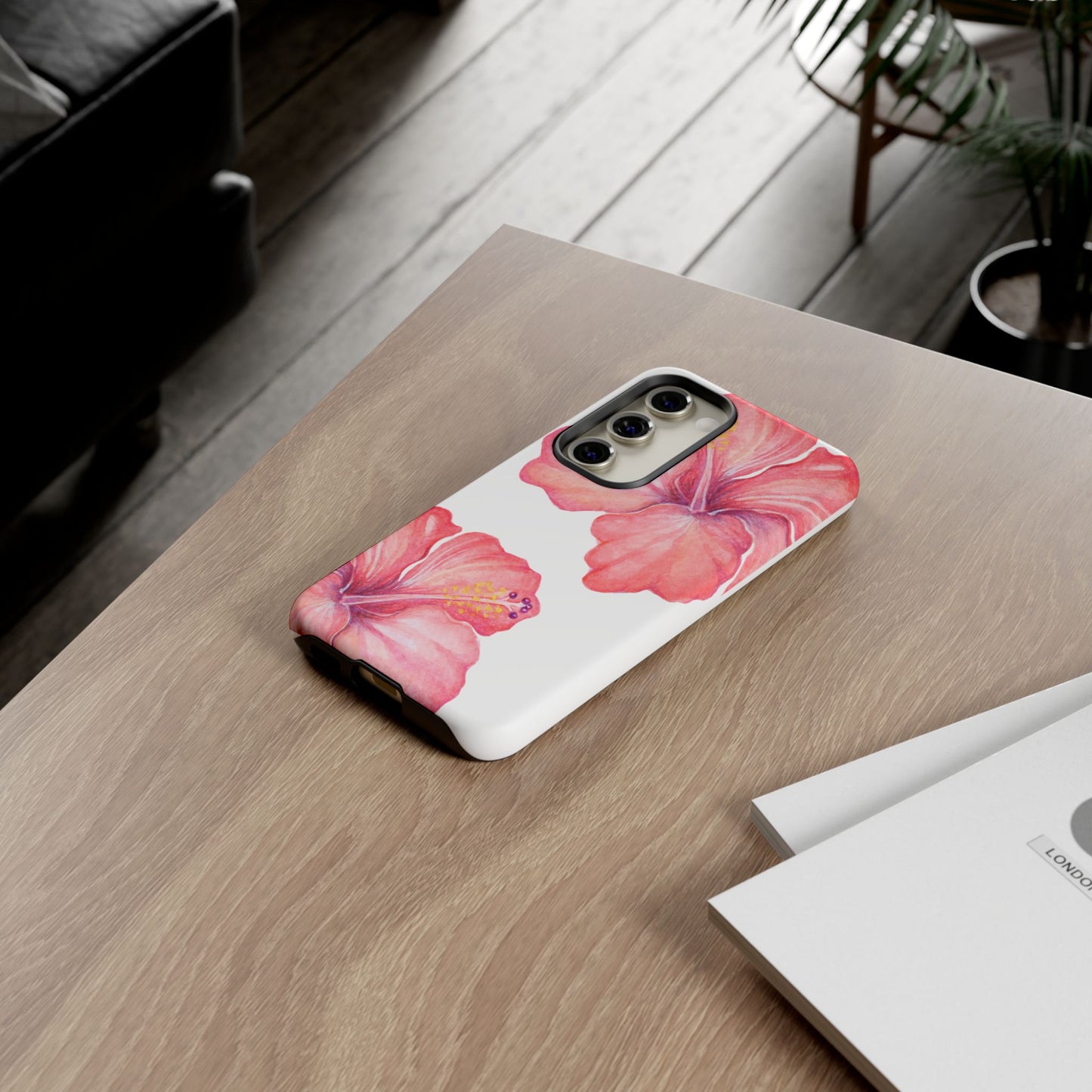 SAMSUNG Hibiscus Tough Case l Summer Vibe Mobile Case