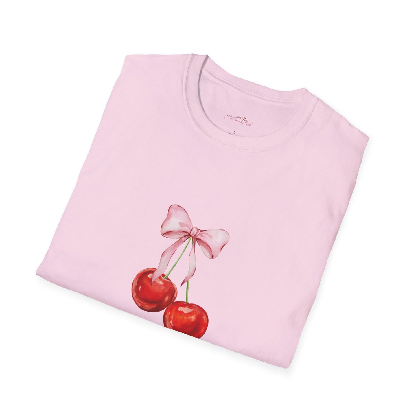 Cute Cherry Graphic T-Shirt - "I’m Just a Girl"