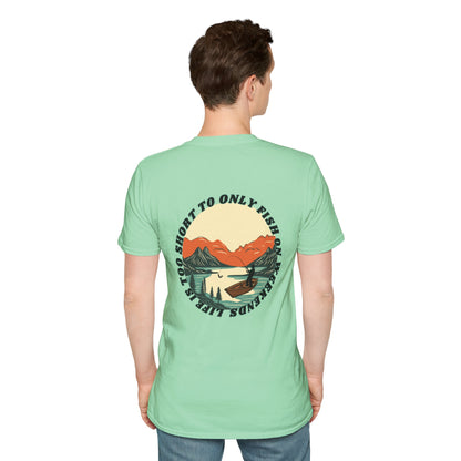 Nature Lover’s Fishing T-Shirt - Perfect for Outdoor Adventures, Gift for Fishermen, Eco-Friendly Tee, Camping Apparel, Great for Dad