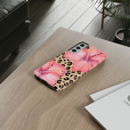 Leopard and Hibiscus SAMSUNG Tough Cases l Perfect for the Summer