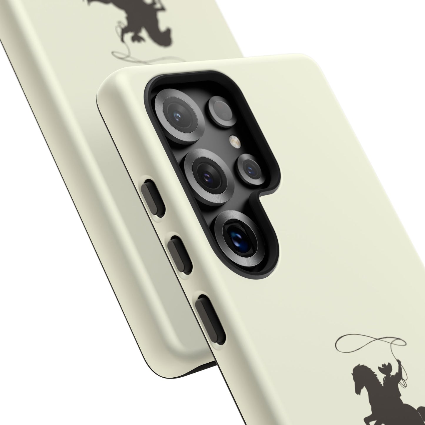 SAMSUNG Western Horse Rider Phone Case l Durable Phone Cover, Cowboy Style, Tough Case