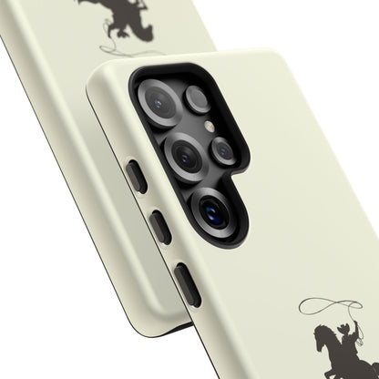 SAMSUNG Western Horse Rider Phone Case l Durable Phone Cover, Cowboy Style, Tough Case