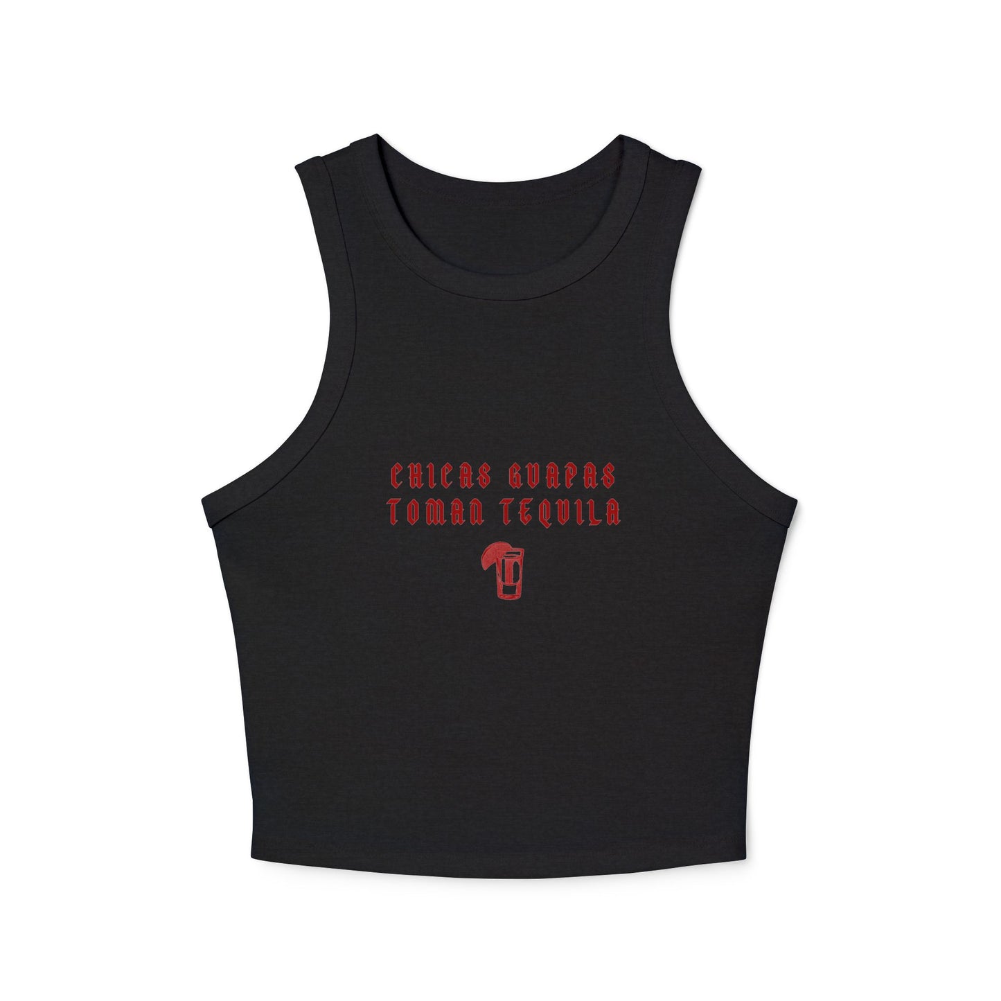 Chicas Guapas Toman Tequila - Camiseta Sin Mangas de Carreras