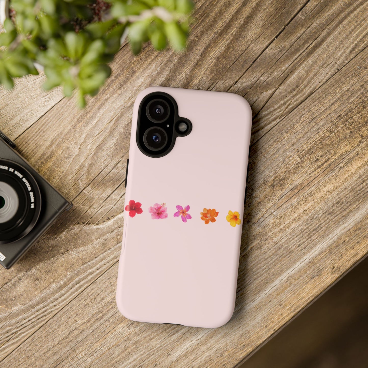 iPHONE Flower-Patterned Phone Case l Tough Cases for Women