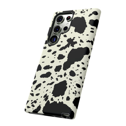 SAMSUNG Cow Print Tough Phone Cases l Durable Protection