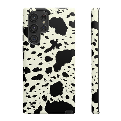 SAMSUNG Cow Print Tough Phone Cases l Durable Protection