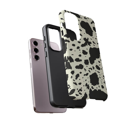 SAMSUNG Cow Print Tough Phone Cases l Durable Protection