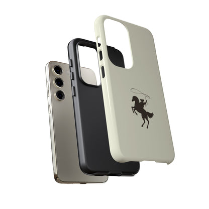 SAMSUNG Western Horse Rider Phone Case l Durable Phone Cover, Cowboy Style, Tough Case