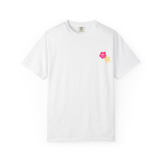 T-Shirt with Floral Print l Cheery Apparel for Summer, Casual Style