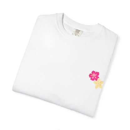 T-Shirt with Floral Print l Cheery Apparel for Summer, Casual Style