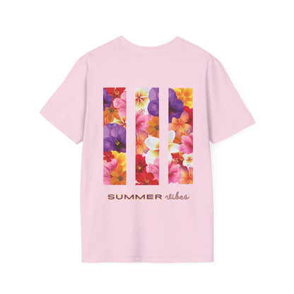 Summer Vibes Softstyle T-Shirt | Comfortable Summer Fashion, Casual Wear