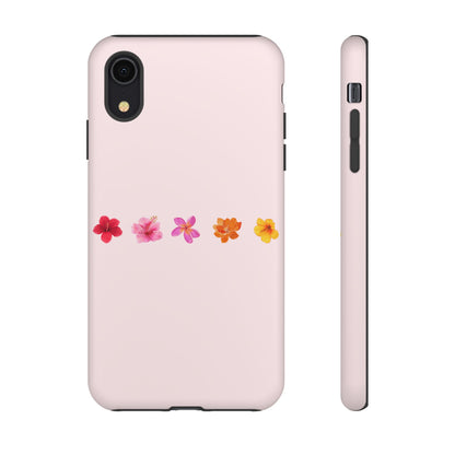 iPHONE Flower-Patterned Phone Case l Tough Cases for Women