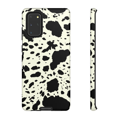 SAMSUNG Cow Print Tough Phone Cases l Durable Protection