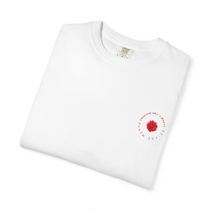 Floral Quote T-shirt l Gift for Her, Casual Wear, Daily Style
