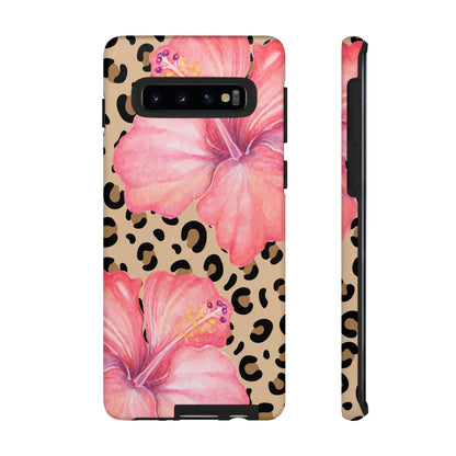 Leopard and Hibiscus SAMSUNG Tough Cases l Perfect for the Summer