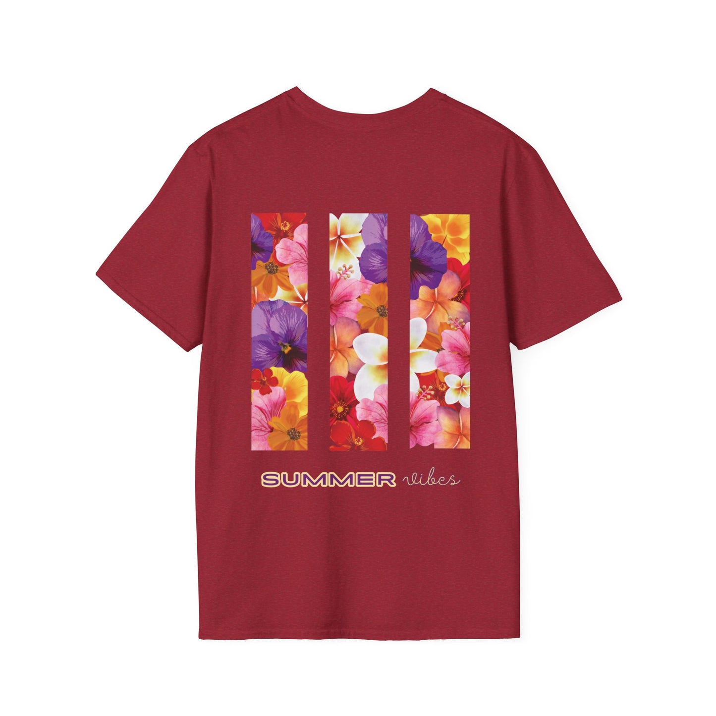 Summer Vibes Softstyle T-Shirt | Comfortable Summer Fashion, Casual Wear