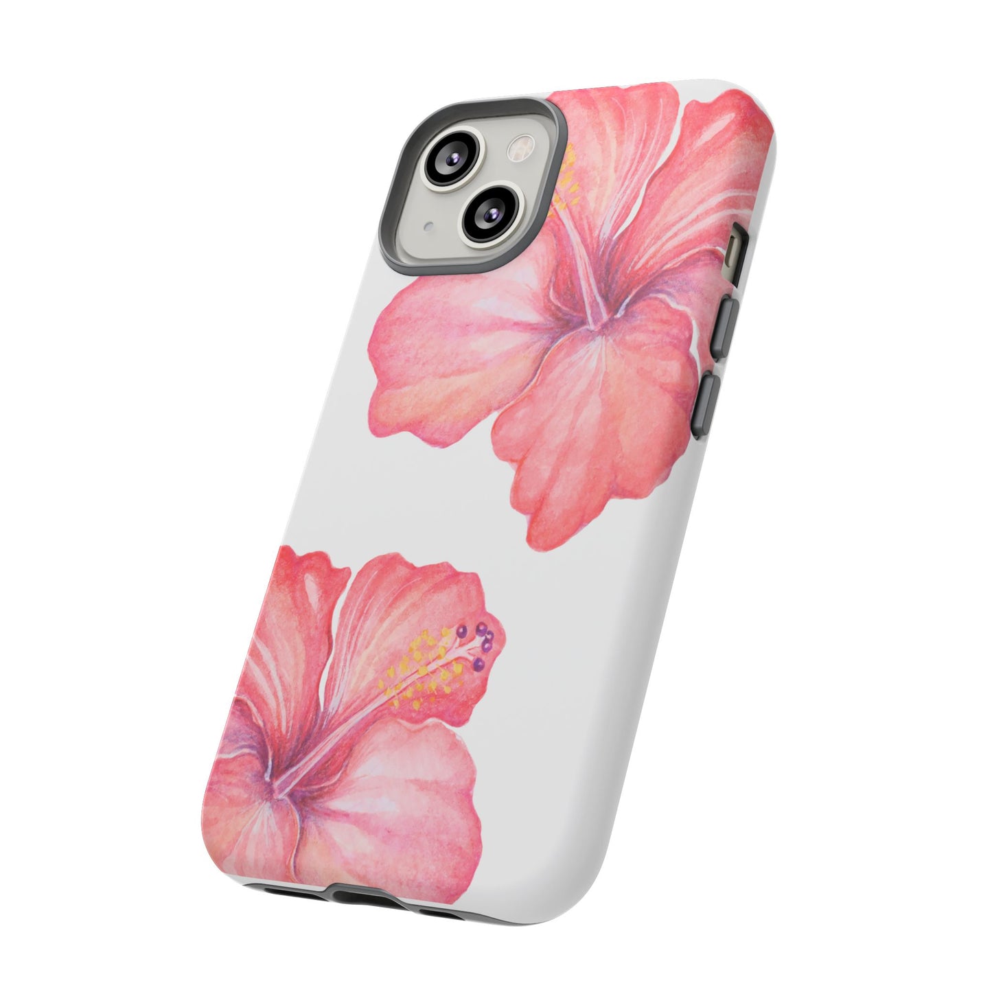 iPHONE Hibiscus Tough Case l Summer Vibe Mobile Case