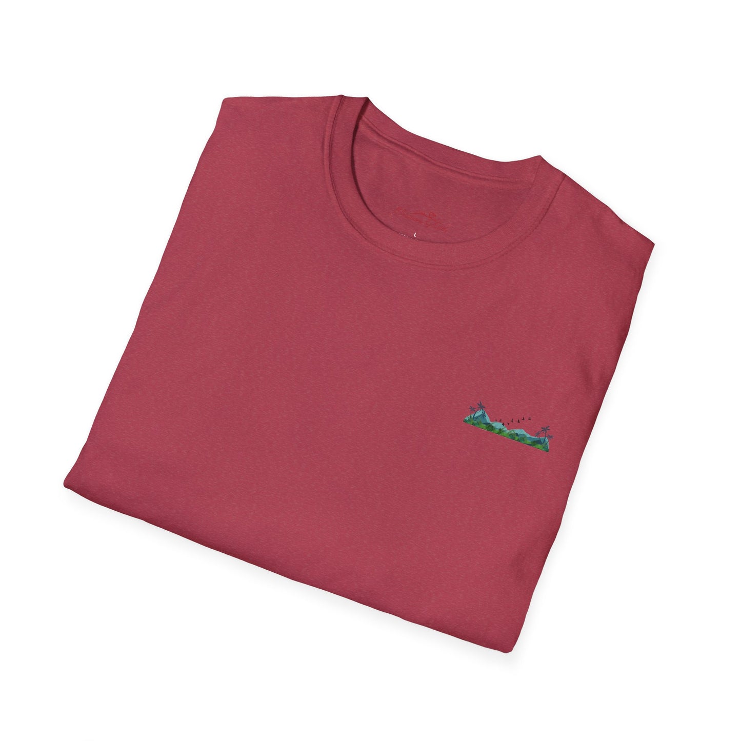 "Southern Tide" Tropical T-Shirt l Unisex Softstyle Tee, Summer Apparel