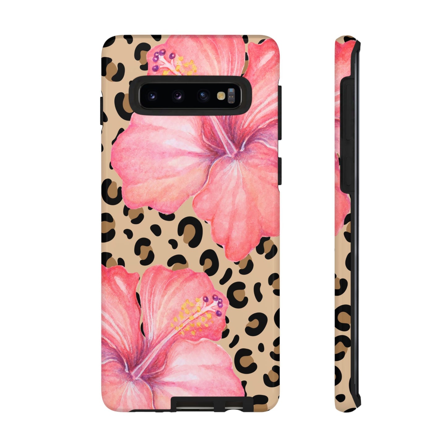 Leopard and Hibiscus SAMSUNG Tough Cases l Perfect for the Summer