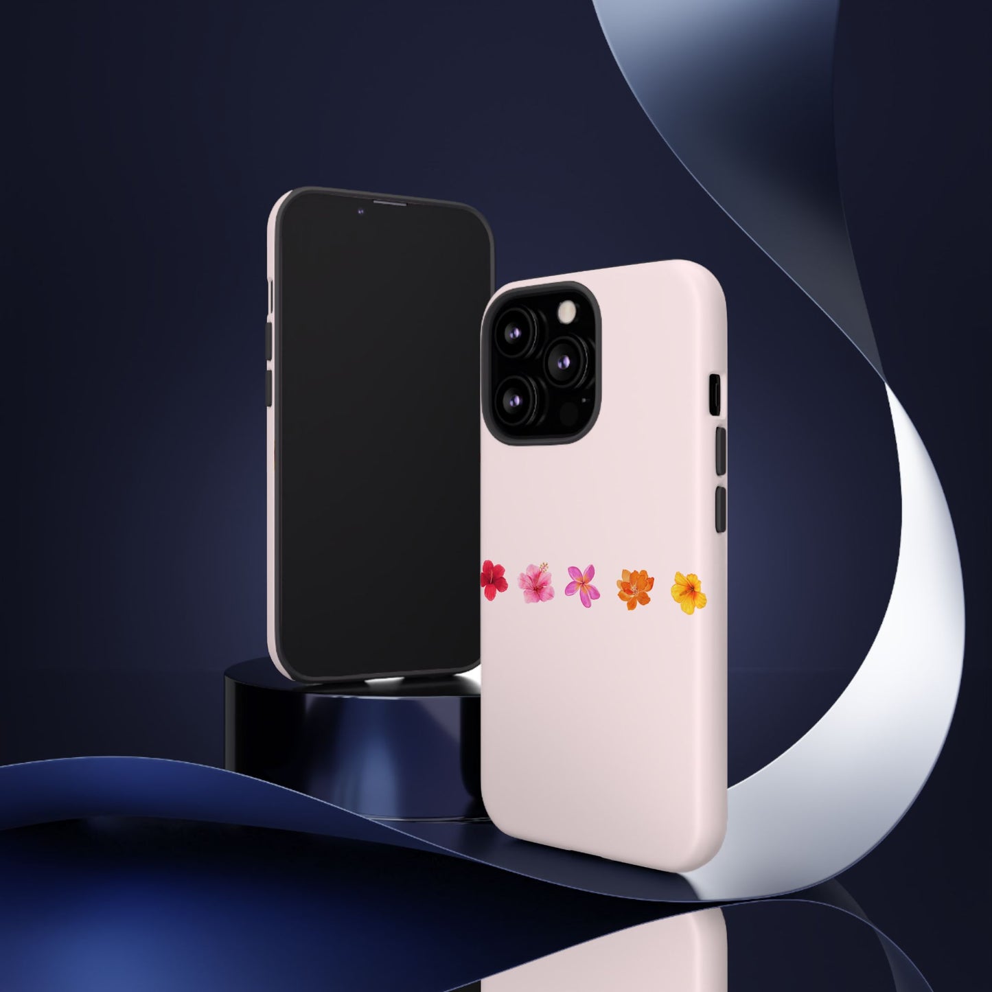 iPHONE Flower-Patterned Phone Case l Tough Cases for Women