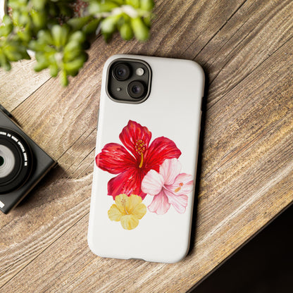 iPHONE Hibiscus Tough Cases l Tropical Vibe