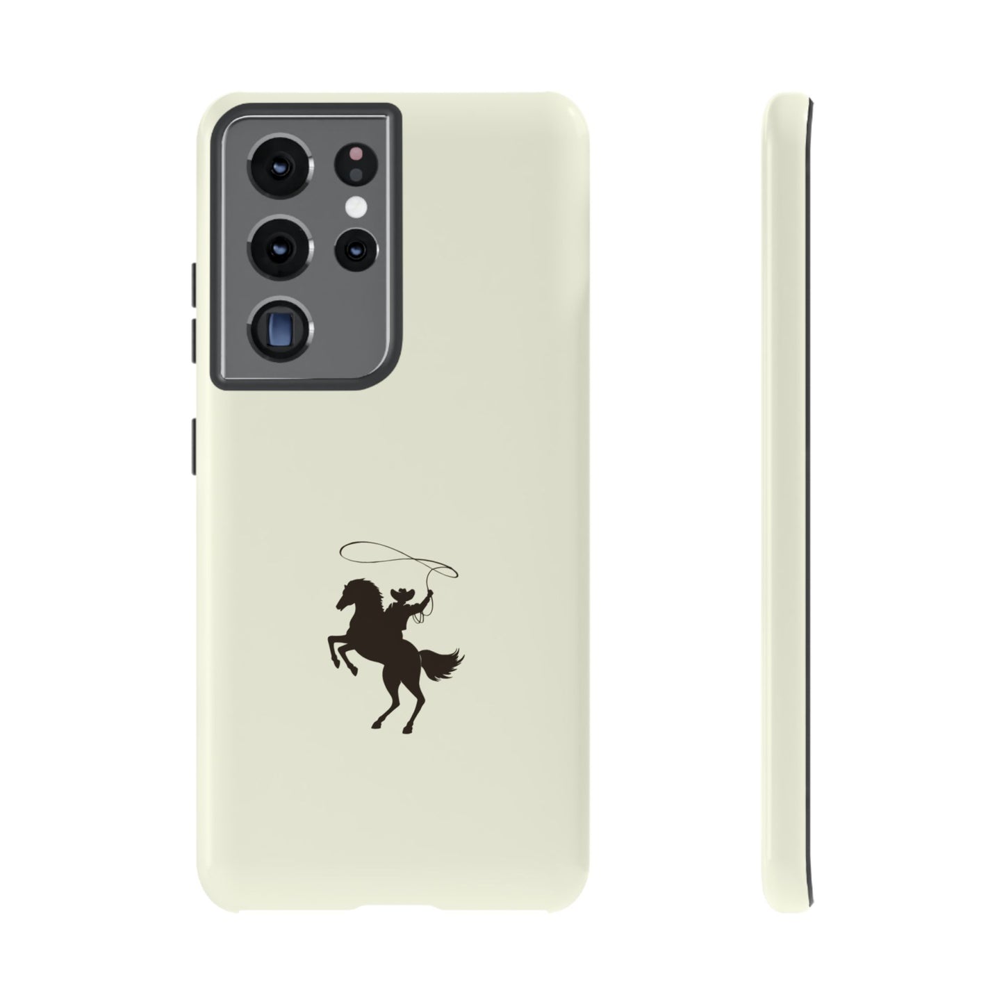 SAMSUNG Western Horse Rider Phone Case l Durable Phone Cover, Cowboy Style, Tough Case