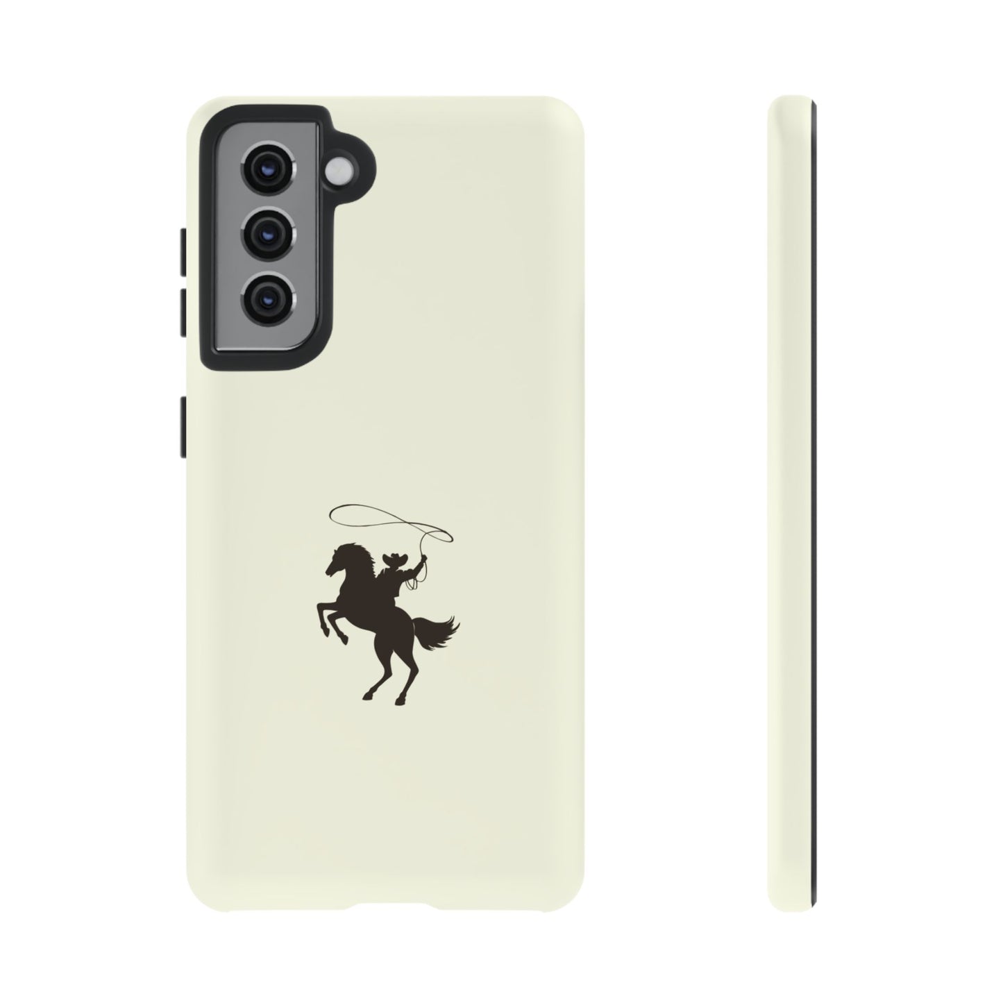 SAMSUNG Western Horse Rider Phone Case l Durable Phone Cover, Cowboy Style, Tough Case