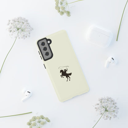 SAMSUNG Western Horse Rider Phone Case l Durable Phone Cover, Cowboy Style, Tough Case