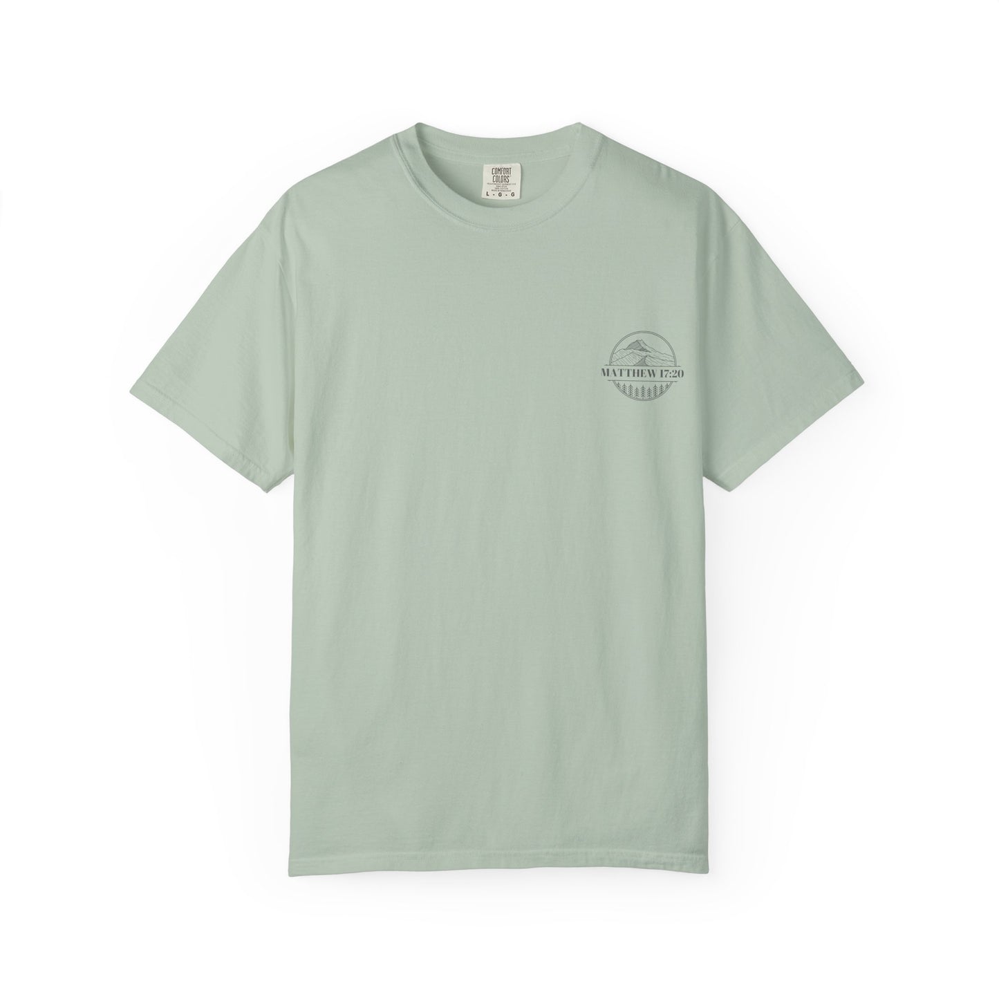 Faith Can Move Mountains Unisex Garment-Dyed T-Shirt