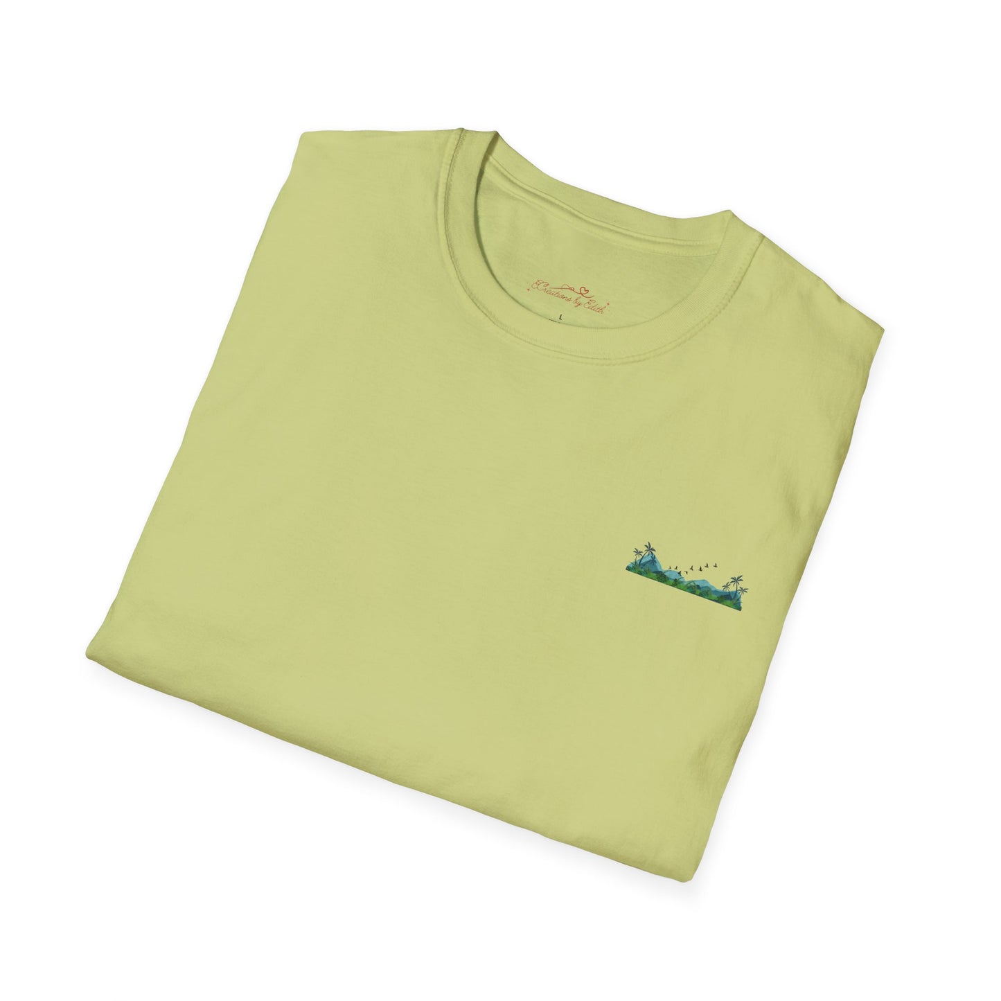"Southern Tide" Tropical T-Shirt l Unisex Softstyle Tee, Summer Apparel