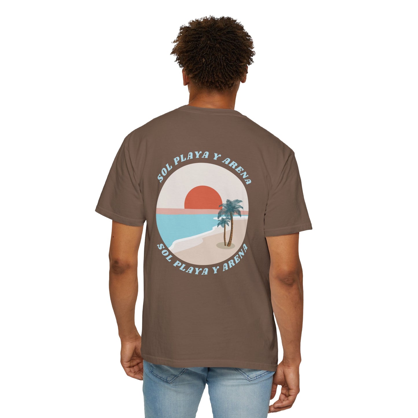 "Sol, Playa, y Arena" Beach Vibe T-Shirt Summer Apparel l Unisex Casual Wear