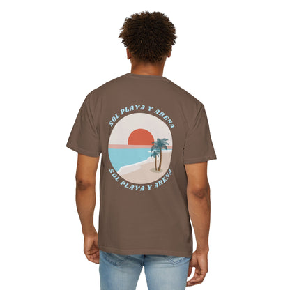"Sol, Playa, y Arena" Beach Vibe T-Shirt Summer Apparel l Unisex Casual Wear